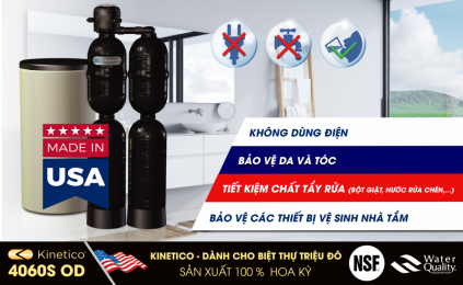 HỆ THỐNG LỌC TỔNG VÀ LÀM MỀM 2 IN 1 KINETICO 4060S OD (MADE IN USA)